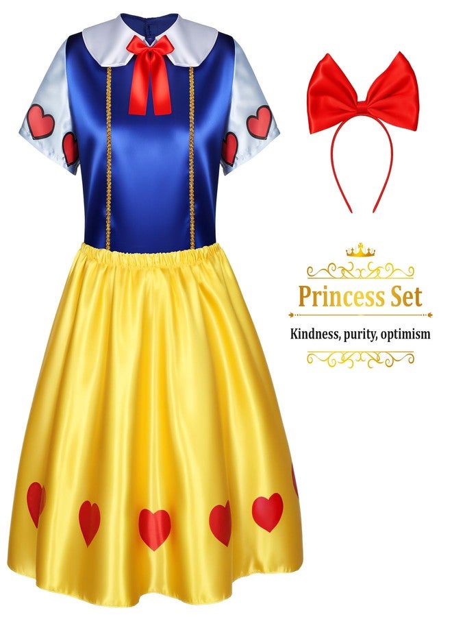 LIMIROLER 18 Pcs Princess Dress Up Clothes for Little Girls, Role Play Dress Up Princess Costume Gift Set, Princess Dress Up Toys for Toddler, Birthday Christmas Party Gifts for Girls Aged 3-6 Years Old - Image 3